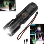Super Power LED Zoom Torch Light With Power Bank