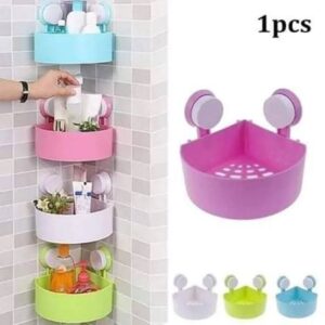 Plastic Corner Triangle Shelf(2pcs)