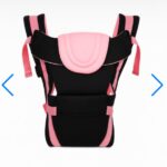 Baby Crying Bag Black Pink